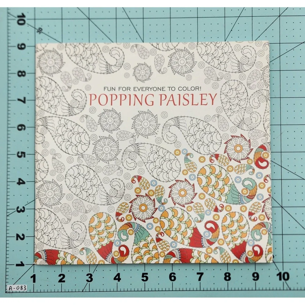POPPING PAISLEY |‎ LEISURE ARTS (6817) By The Guild Of Master Craftsman